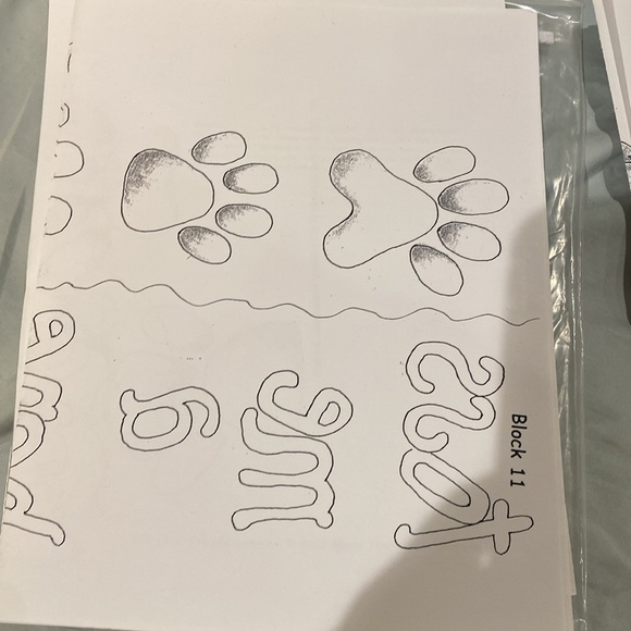 Quilt pattern. “ Best friends forever” from With Needle and Thread - Picture 7 of 8